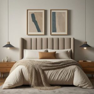 Q11- Bolster Queen Headboard Base Set